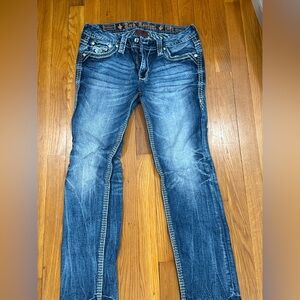 Rock revival straight jeans